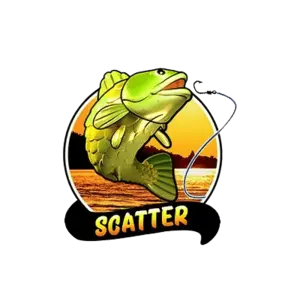 Bass fish scatter symbol